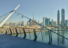 Dubai Creek, Burj Khalifa, Emirates Park Towers, Dubai, United Arab Emirates