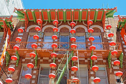 Lanterns in Chinatown, San Francisco, California, USA
