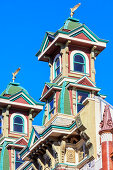 Buildings on 5th Avenue, Gaslamp quarter, San Diego, California, United States of America,