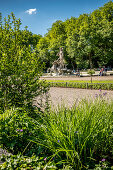 Old botanical garden; Lenbachplatz Munich; 1804 to 1812; Friedrich Ludwig von Sckell;