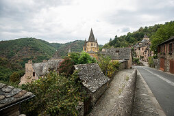 Sainte Foy Abbey, UNESCO World Heritage Site, Conques, Aveyron Department, Occitania, France