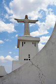 Angola; Huila Province; Lubango; Lookout point on the outskirts with the monumental statue of Christo Rei