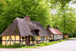 St. Johannis-Armenstift in Vogelsang-Grünholz, Schleiregion, Schwansen, Damp, Schleswig-Holstein, Germany