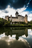 Château de Cléron, Cléron, am Loue, Département Doubs, Bourgogne-Franche-Comté, Jura, Frankreich