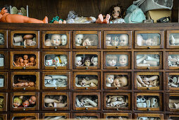 Hospital de Bonecas, Puppenkrankenhaus, Reparaturwerkstatt für Puppen, Lissabon, Portugal