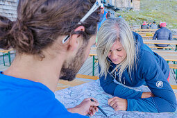  Austria, East Tyrol, Kals, Großglockner, tour briefing 