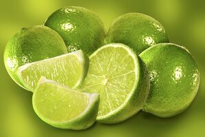 Still life with limes