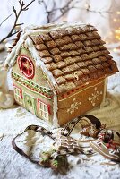 A gingerbread house