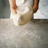 Kneading dough