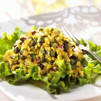 Linsen-Curry-Salat