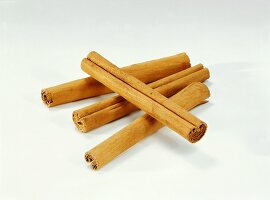 Four cinnamon sticks