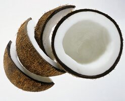 Pieces of coconut