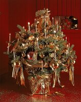 Goldener Weihnachtsbaum 