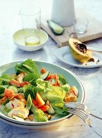 Papaya-Hähnchen-Salat 