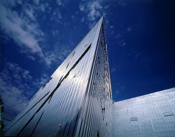 Low angle view of Jewish Museum Berlin, Germany