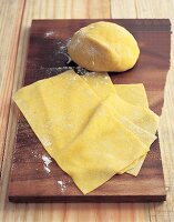 Teig, Nudelplatten für Lasagne 