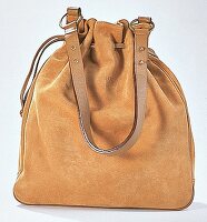 Handtasche in braunem Leder 
