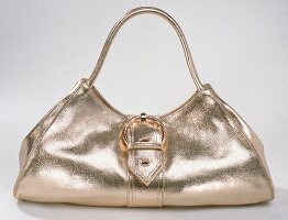 Goldene Leder - Handtasche 