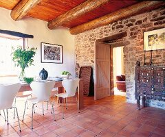 Dining area in Provencal style