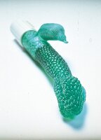 Sexspielzeug: Vibrator grün. 