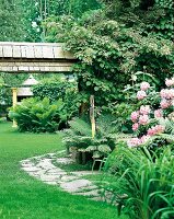 Garten im fernöstlichen Stil 