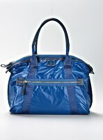 Blaue Handtasche mit Reisverschlüssen von Sequoia