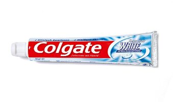 Freisteller: Colgate Sensation White Zahncremetube