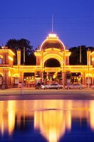 View of Tivoli at Axeltorv, Copenhagen, Denmark