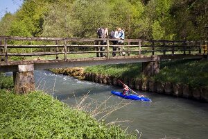 Bayern, Franken, Fränkische Schweiz, Naturpark, Reise, Fluß