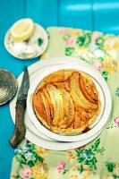 Banana cake with sweet potatoes