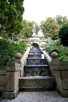 Galateabrunnen am Eugensplatz in Stuttgart, Stadtmitte