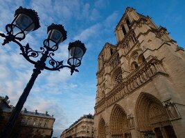 Paris: Notre-Dame-Kathedrale, Fassade, Details