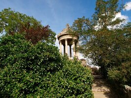 Temple of Sibyl in Parc des Buttes-Chaumont Park, Paris, France