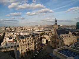 Paris: Stadtansicht, Panthéon, Dächer.