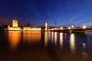 London, Westminster, Themse, Palace of Westminster, Big Ben