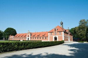 Exterior of State Stud Celle, Lower Saxony, Germany