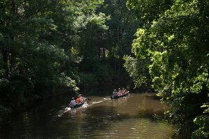 Hannover, Leine, Paddler X 