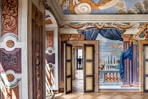 Leibniz Room at Herrenhausen Palace in Hannover, Germany