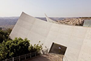 View of Yad Vashem memorial, Jerusalem, Israel