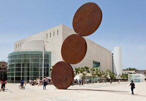 Israel, Tel Aviv, Habima-Platz, Habima Nationaltheater