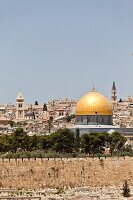 Israel, Jerusalem, Tempelberg, Felsendom, Erlöserkirche, Altstadt