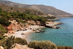 People at Dataca and Knidos in Resadiye Peninsula, Turkey