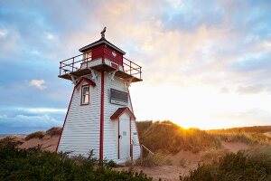 Kanada, Prince-Edward-Island- Nationalpark, Leuchtturm am Covehead