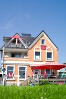 Lübecker Bucht, Schleswig Holstein, Niendorf, Café Strandvilla