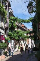Freiburg, Konviktstrasse in der Altstadt