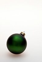 grüne Weihnachtskugel, X 