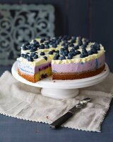 Blueberry cheesecake