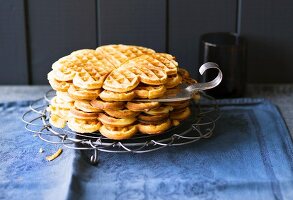 Baking with stevia: buttermilk waffles