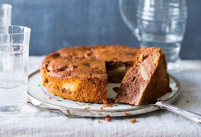 Baking with stevia: Russian apple cake
