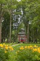 Orellen, Lettland, Herrenhaus im Barockstil, aussen